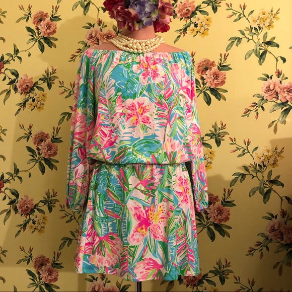 🍃🌸 Lilly Pulitzer Romper Sz X-Large 🌸🍃